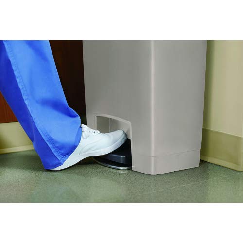 Rubbermaid Commercial Products Slim Jim Step-On Plastic Trash/Garbage Cans