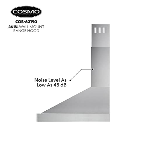 COSMO Wall Mount Range Hood