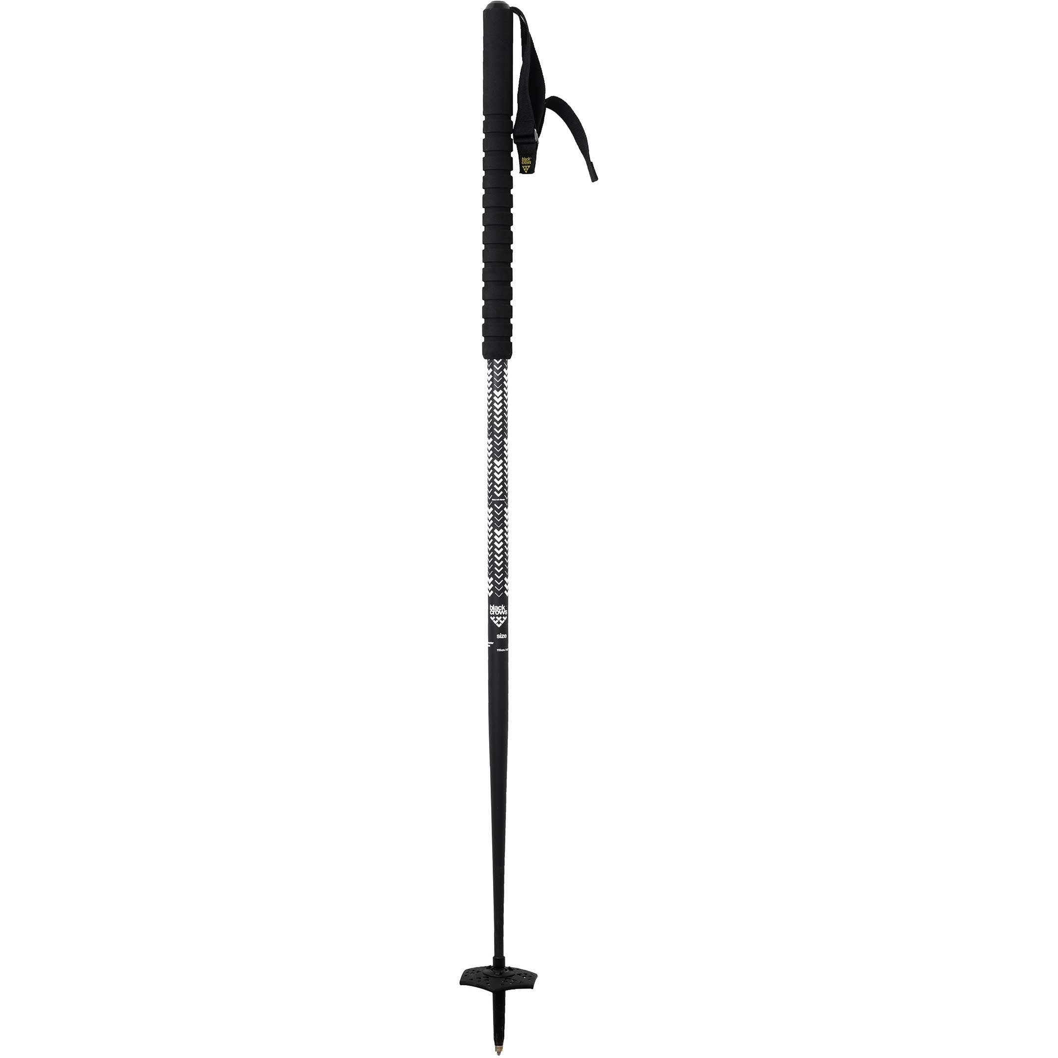 Black Crows Furtis Ski Poles Black/White