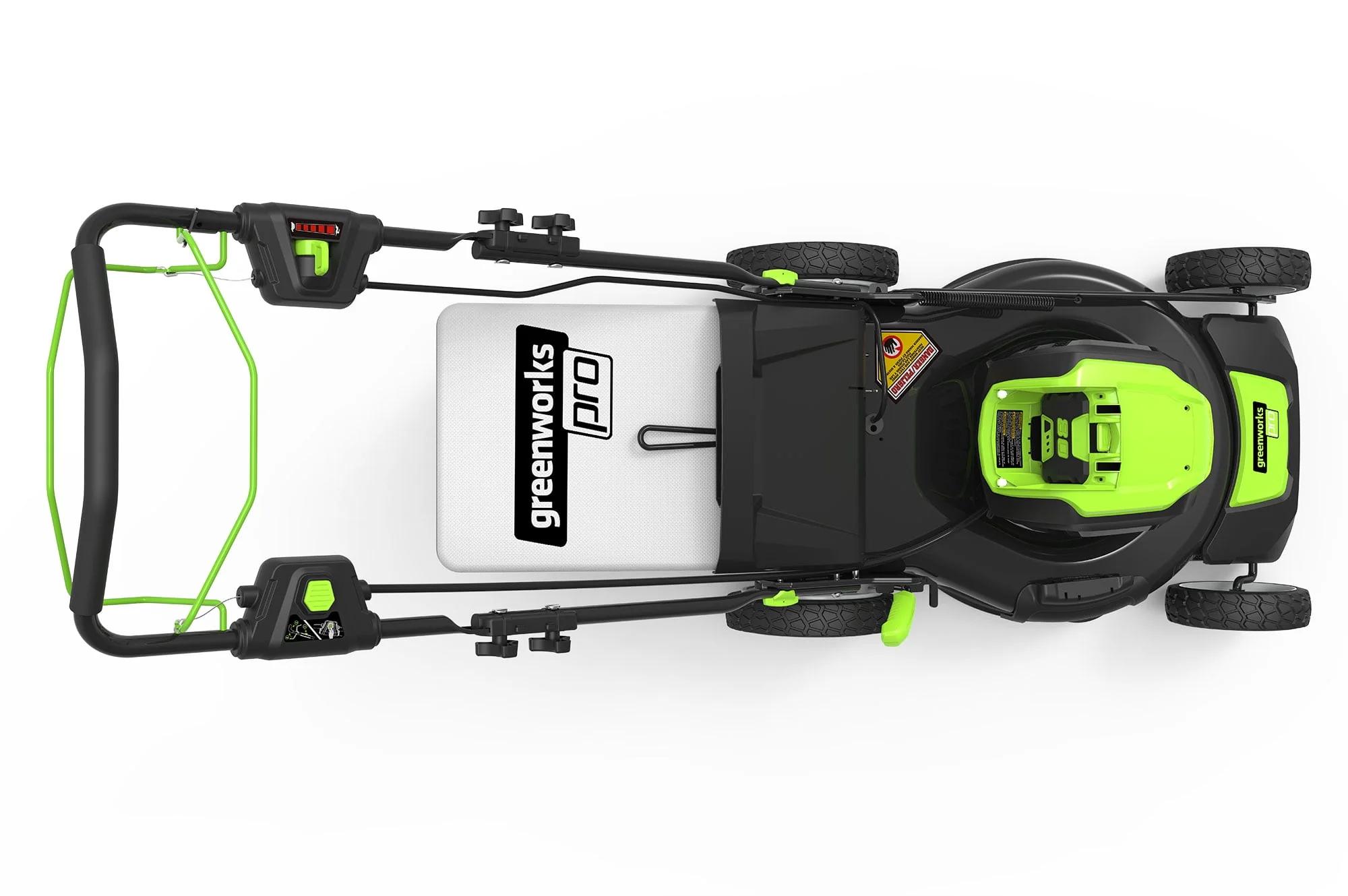 Greenworks 21 80 Volt Battery Powered Self-Propelled Walk-Behind Mower