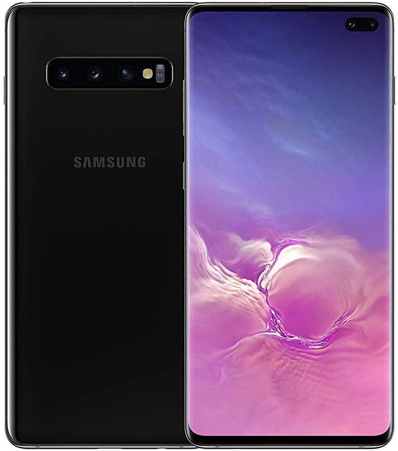 Samsung Galaxy S10 Plus SM-G9750 - International Version - No Warranty in The USA - GSM ONLY, NO CDMA (Prism Black, 128GB/8GB)