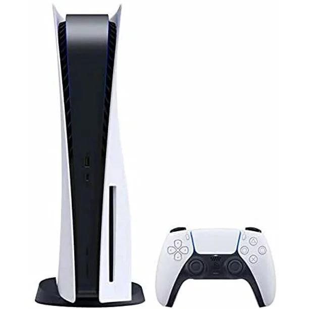 2022 Newest PlayStation_PS5 Gaming Console Disc Version Bundle with Horizon Forbidden West / Silicone Controller Cover Skin