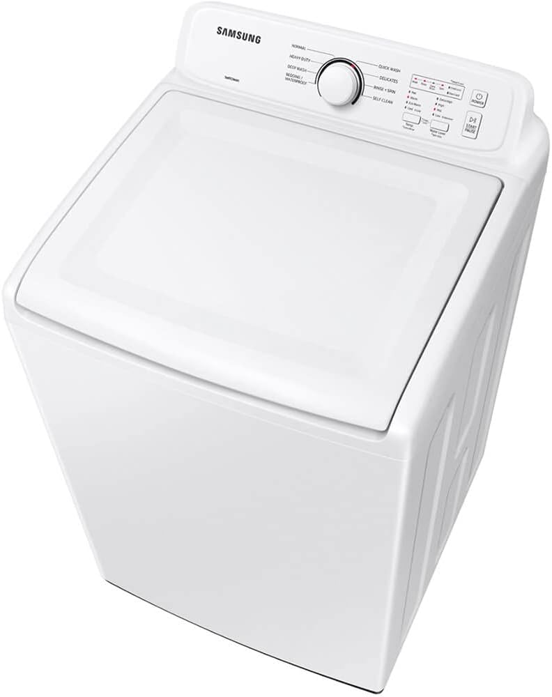 SAMSUNG WA40A3005AW 4.0 Cu. Ft. High-Efficiency Top Load Washer - White