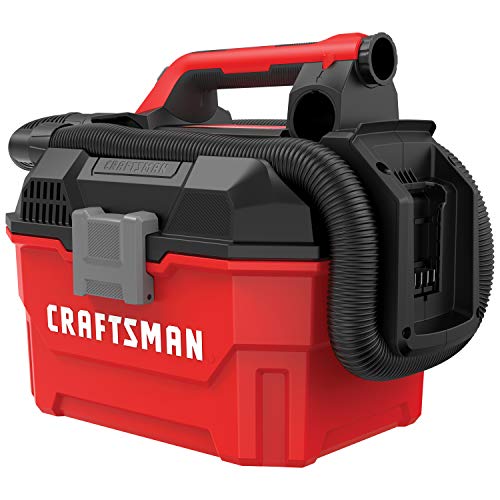 CRAFTSMAN V20* Cordless Shop Vac, 2 Gallon, Wet/Dry, Tool Only (CMCV002B)