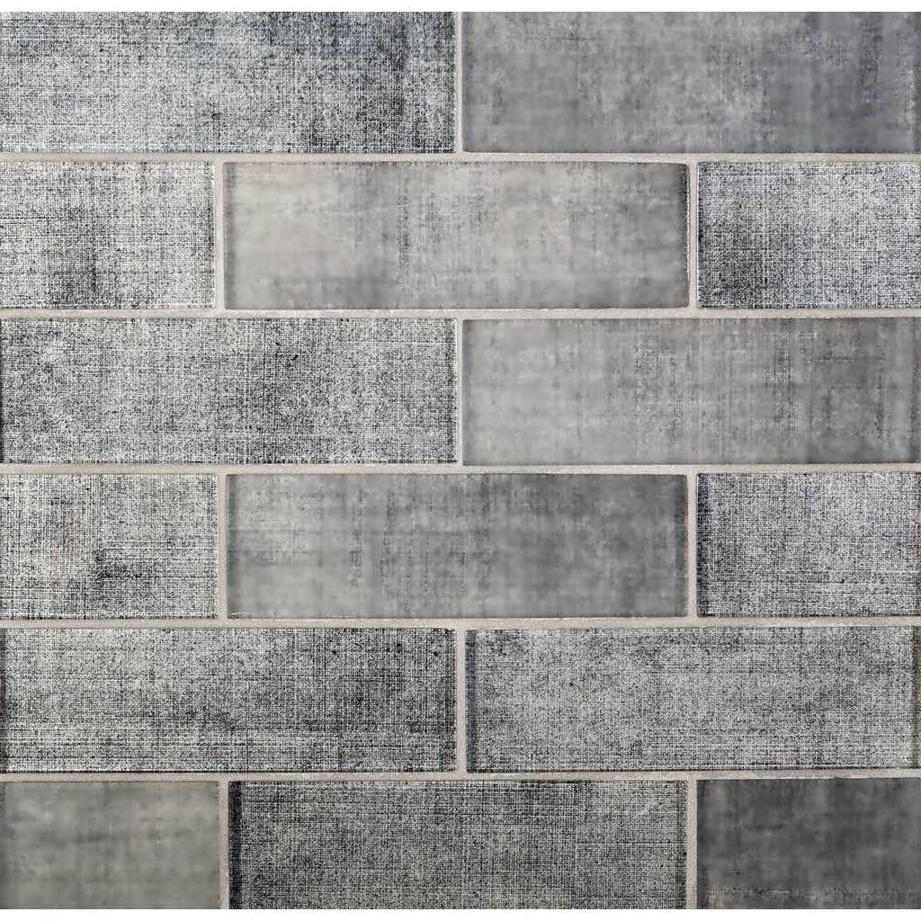 Shop Online 12x12 Coin Gray Polished Glass Subway Mosaic Tile - Shop Hardware Tools Online Store