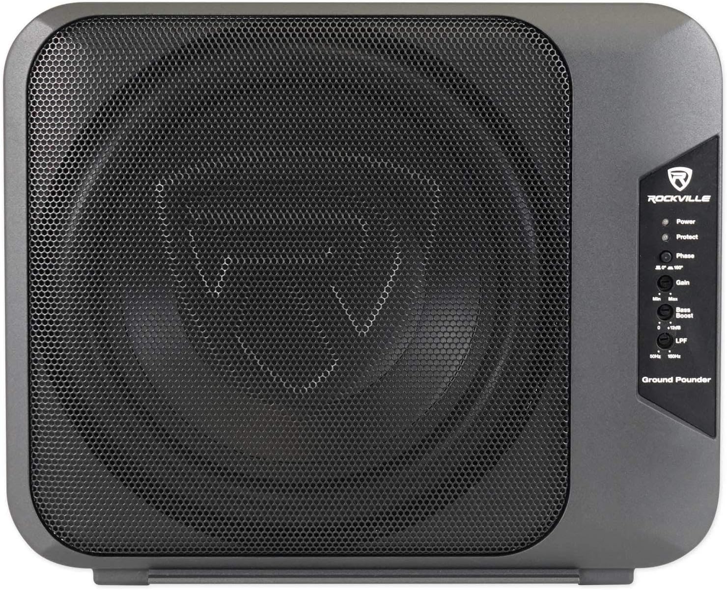 Rockville Ground Pounder 800 Watt Powered Dual 10" Loaded Car Subwoofer+Amp Kit