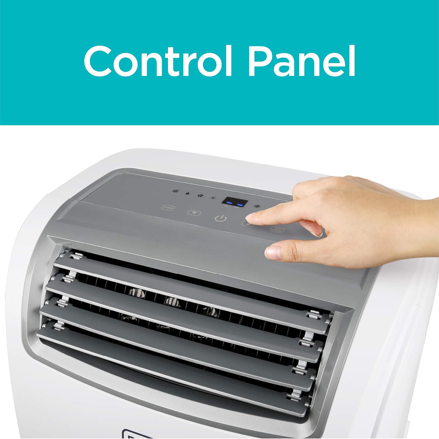 Black + Decker BPACT14WT Portable Air Conditioner, 14,000 BTU & BLACK+DECKER BPACT12WT Portable Air Conditioner, 12,000 BTU, White
