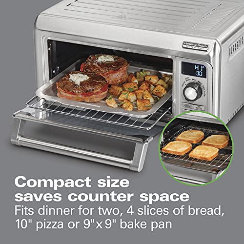Hamilton Beach Professional Sure-Crisp Digital Toaster Oven Air Fryer Combo