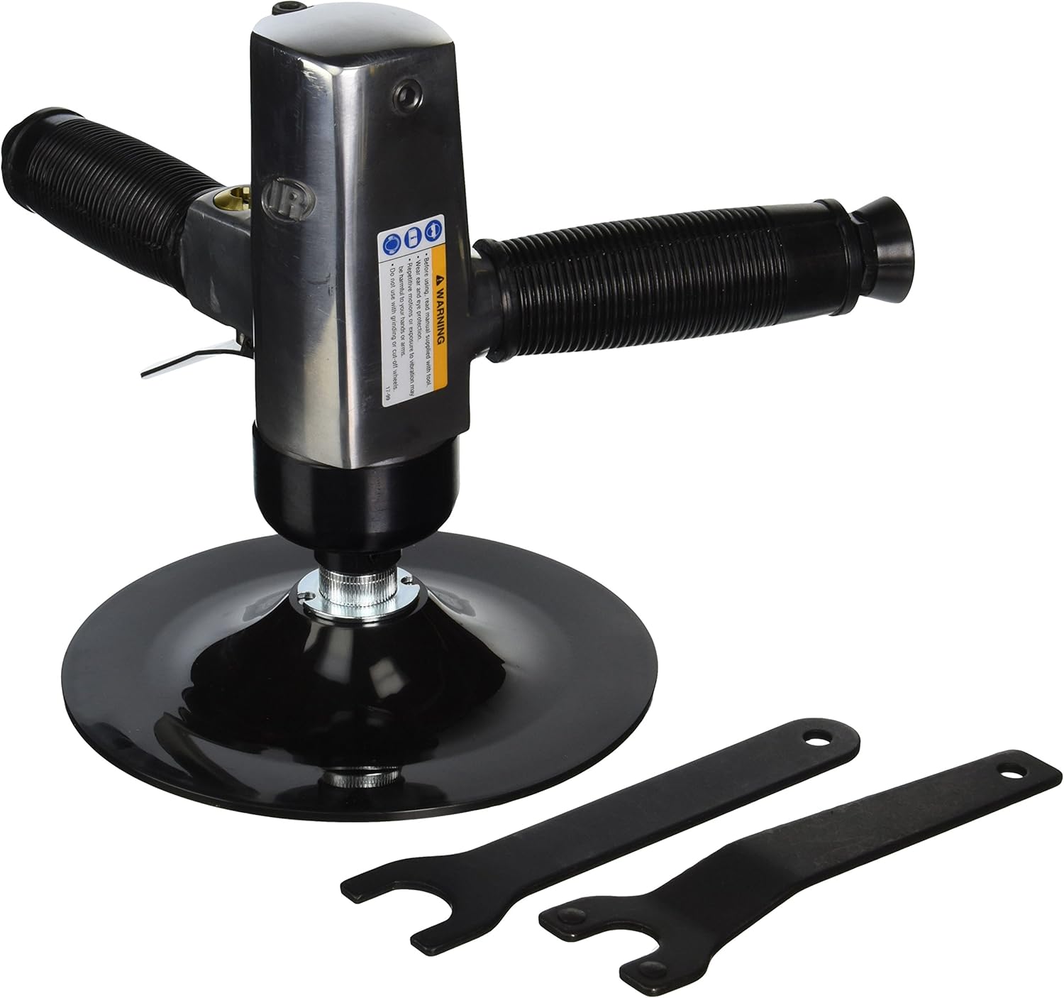 Ingersoll Rand 311A 6” Orbital Air Dual-Action Quiet Sander, Heavy Duty, 10,000 RPM, Low Vibration, Swivel Free Finish, Adjustable Built-In Regulator Pack of 2