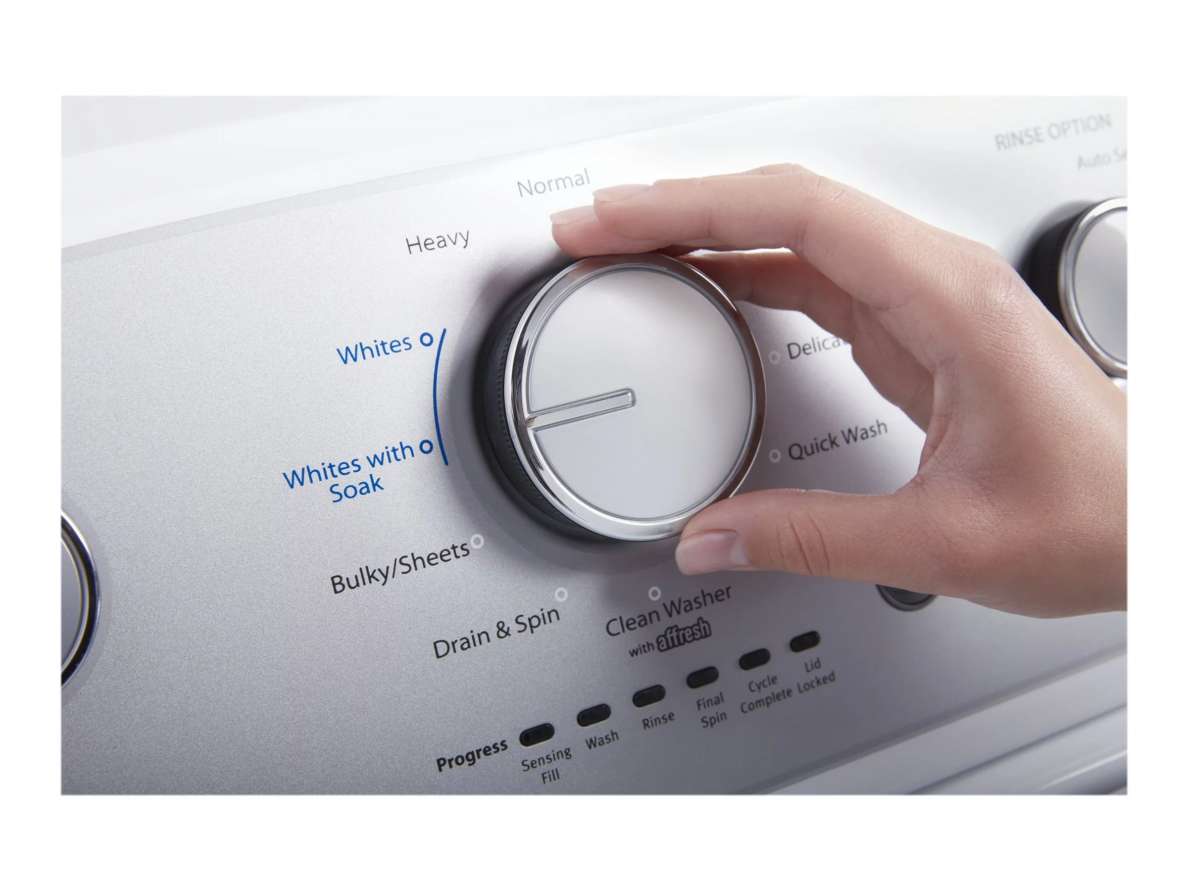 Whirlpool® WTW4950HW: 3.9 cu. ft. Top Load Washer with Soaking Cycles, 12 Cycles