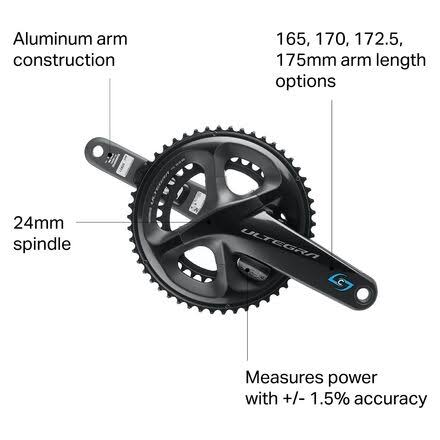 Stages Power LR Ultegra R8000 Dual Sided Crankset
