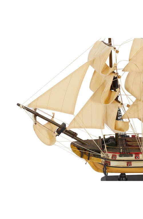 Wood Sail Model Boat