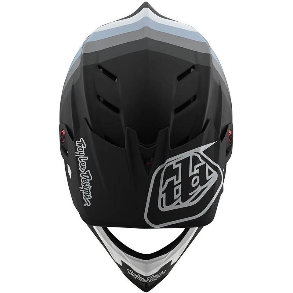 Troy Lee Designs D4 Composite Mirage Helmet - Black-Silver