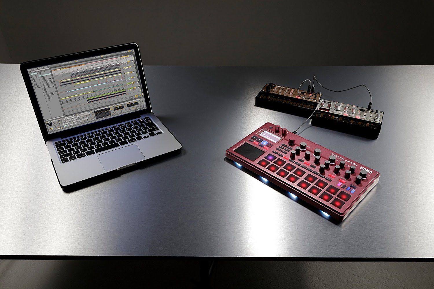 Korg ELECTRIBE2SRD Electribe Sampler in ESX Red with V2.0 Software