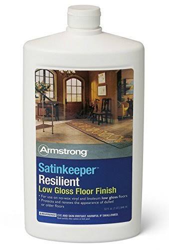 Armstrong Satinkeeper Low Gloss Floor Finish 32oz