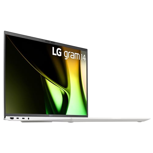 LG gram 14-Inch Lightweight Laptop Intel Evo Edition - Intel Core Ultra 5 Processor Windows 11 Home 8GB RAM 512GB SSD - White