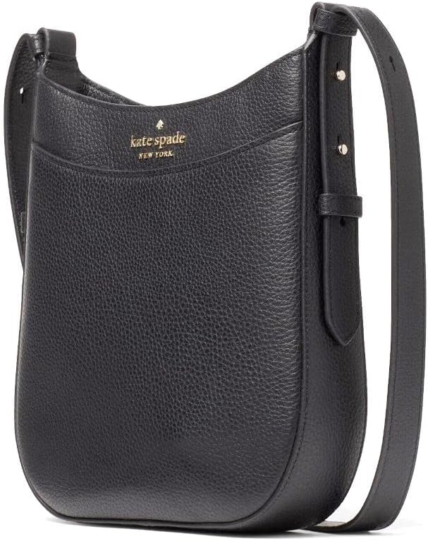 Kate Spade New York Kate Spade Leila Pebbled Leather Crossbody Purse (Black)