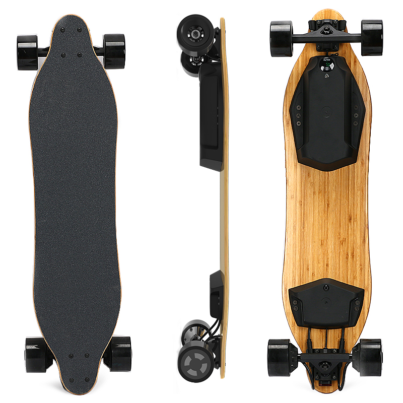 Cheap dual hub motors electric skateboard learn to use in five minutes daily transportation electric longboard for adults