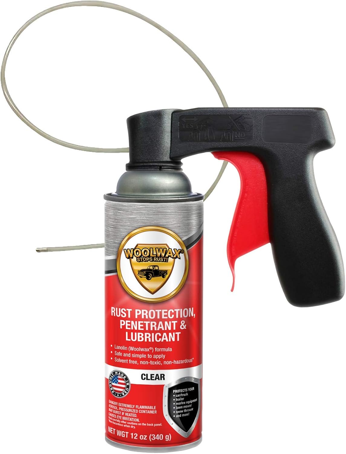 woolwax® 12 Spray Can Undercoating Kit Straw (Clear)