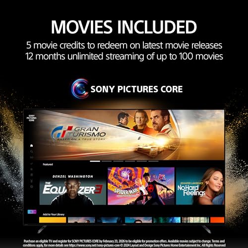 Sony 4K Ultra HD TV BRAVIA 3 LED Smart Google TV with Dolby Vision HDR and Exclusive Features for Playstation®5