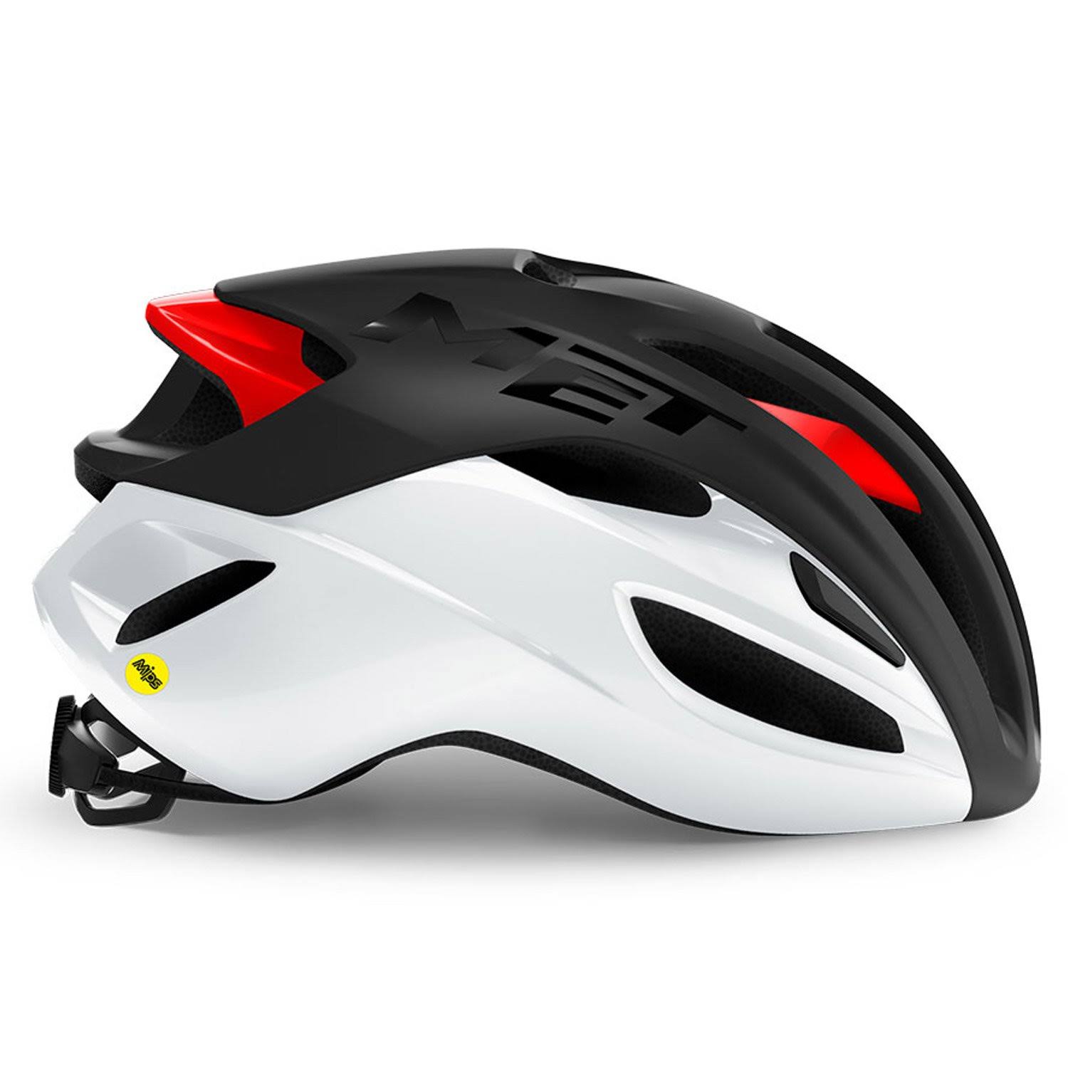 Met Rivale MIPS Helmet 2021 Black/White/Red L
