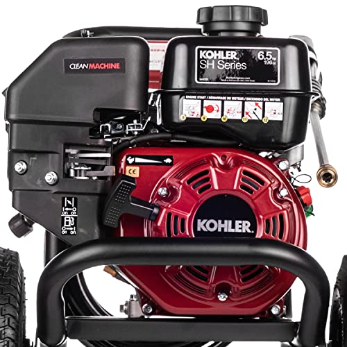 Simpson Cleaning 3400 PSI Gas Pressure Washer, 2.5 GPM Power Washer for Residential Use, CRX Engine, 25-Foot MorFlex Hose, Clean Machine, 49-State (CM61083)