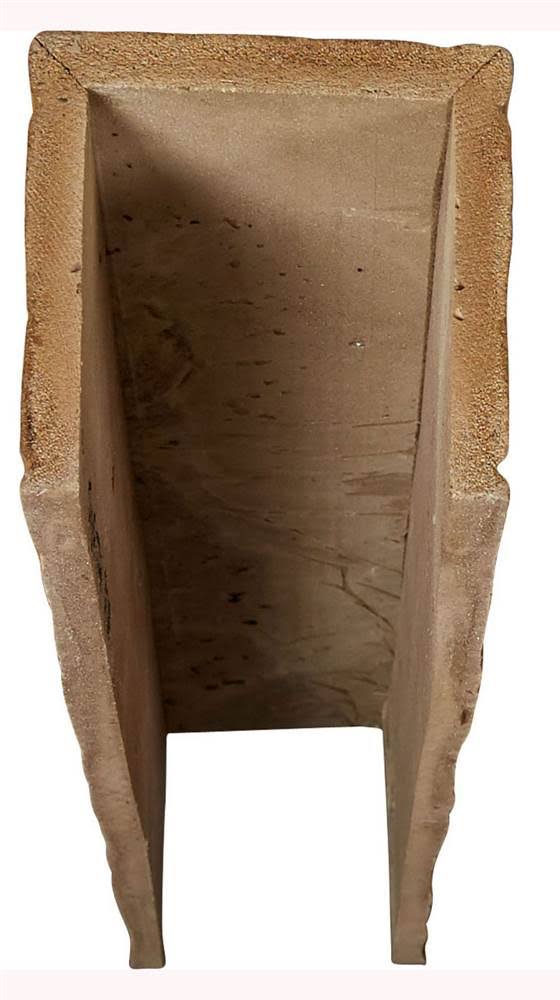 Ekena Millwork BMRW3C0040X060X216PP 4x22W x 6x22H x 18&L 3-Sided (U-beam) Riverwood Endurathane Faux Wood Ceiling Beam, Natural