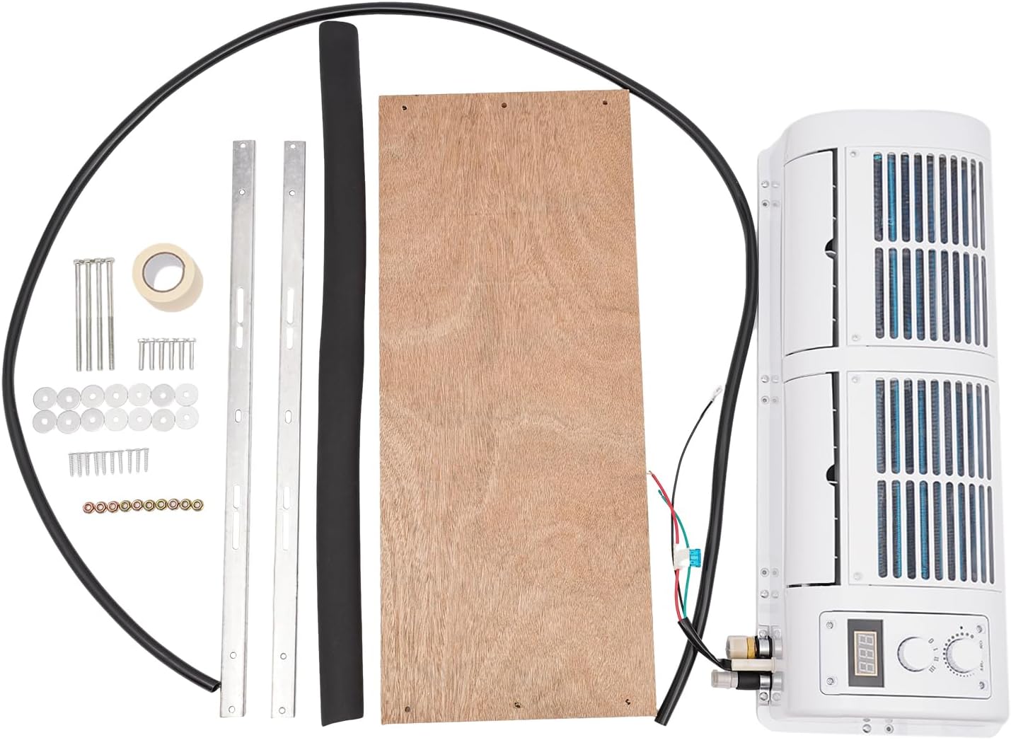 Electric Car Air Conditioner - 12V Portable Electric Car Air Conditioner Refrigeration 22525BTU/H 200W Truck Parking Air Conditioner Unit Van Portable Electric Car Refrigeration For Truck Van