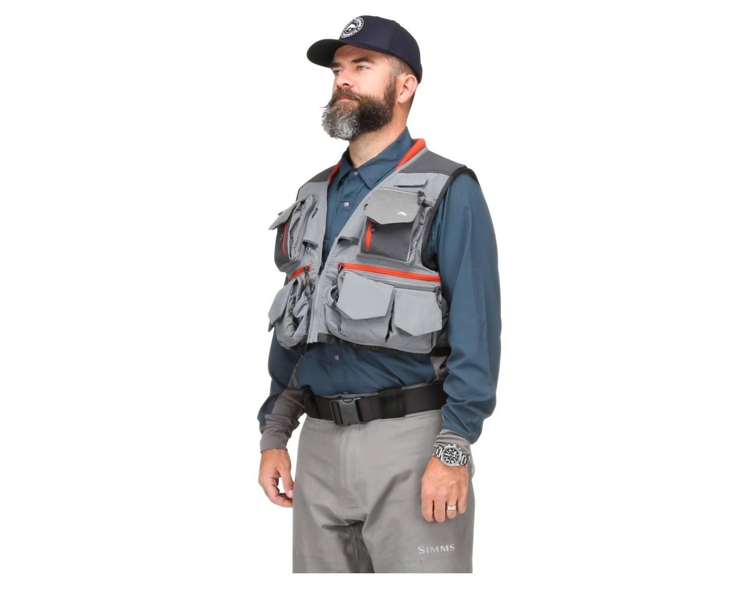 Simms Guide Vest - Hex Camo Loden - S