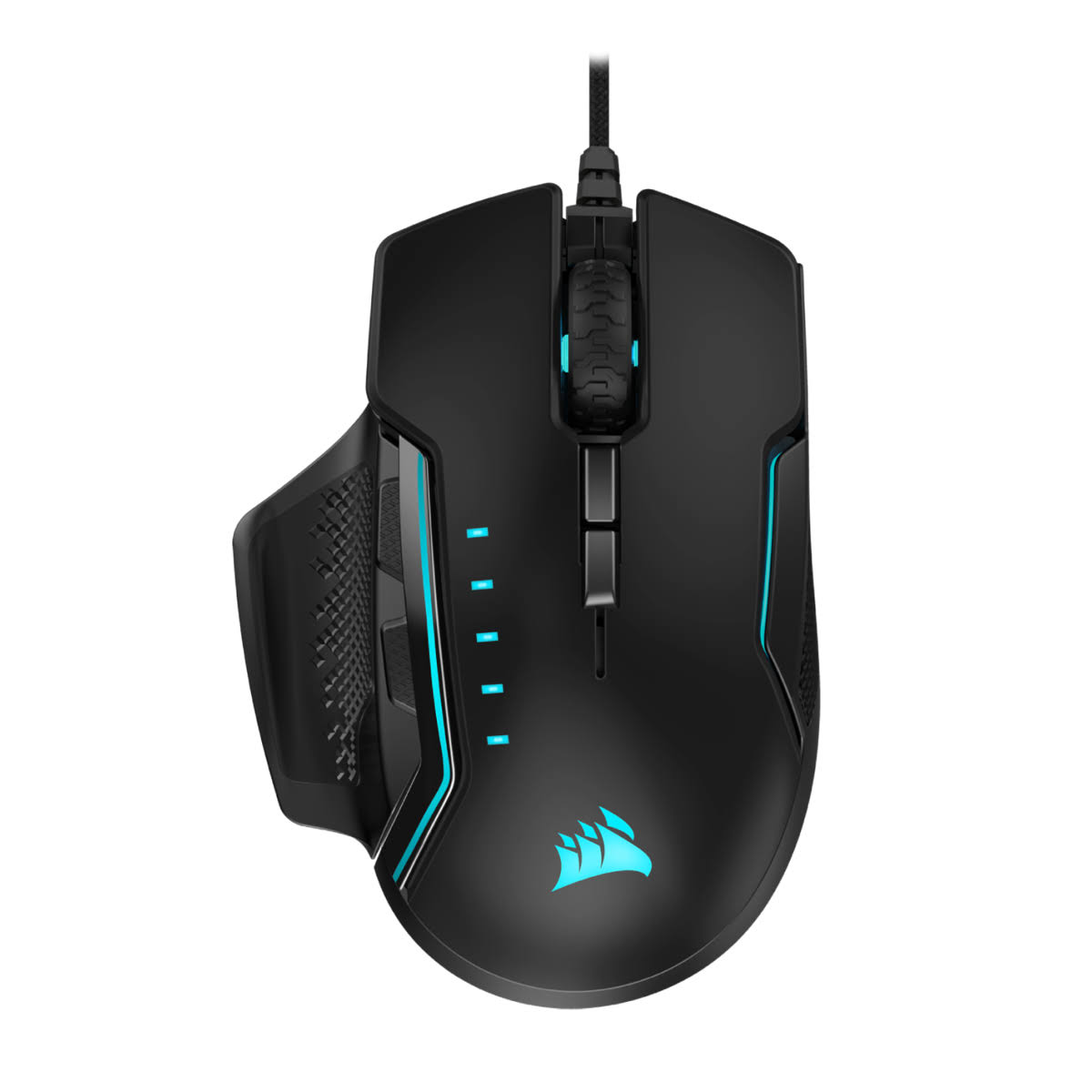 Corsair Glaive RGB Pro Gaming Mouse - Black - Megean