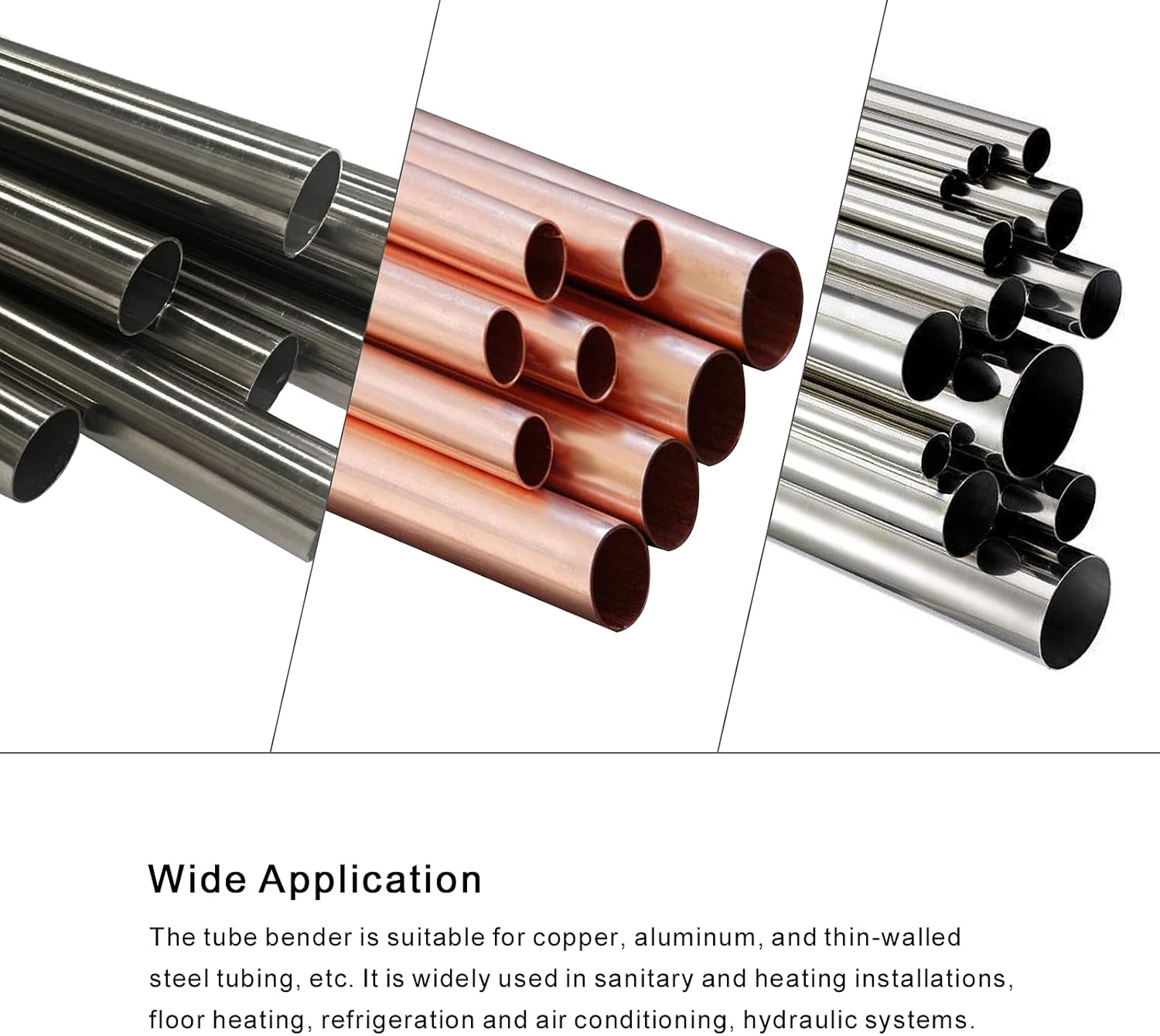 ATOLS Copper Aluminum Tube Bender Kit, Refrigeration Ratcheting Pipe Tubing Bender Hand Tool 1/4 to 7/8 Inch with Tube Cutter for HVAC Refrigeration System Maintenance