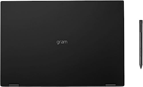 LG Gram 16 2-in-1 Laptop 2023 16" WQXGA IPS Touchscreen 12-Core Intel i7-1360P 32GB LPDDR5 1TB SSD Intel Iris Xe Graphics Thunderbolt 4 Wi-Fi 6E Backlit KB Fingerprint Win 11 Home Pen w/ONT 32GB USB