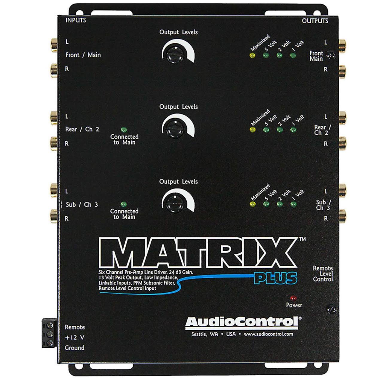 AudioControl Matrix Plus 6-Channel Line Driver