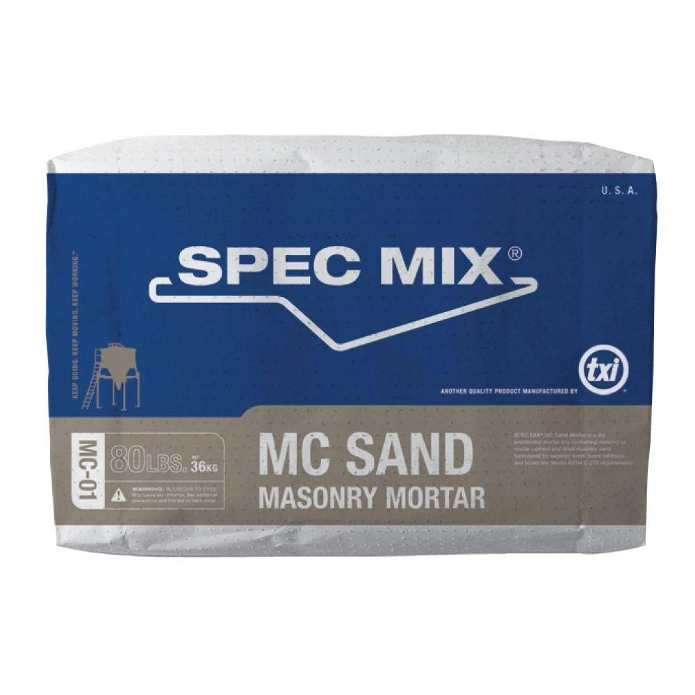 Sakrete High Strength Mortar Mix, Type S, Gray - 80 lb box