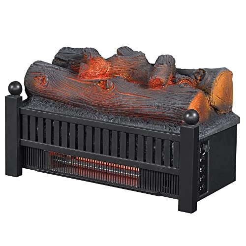 Duraflame Electric Log Set Heater with Realistic Ember Bed and Logs