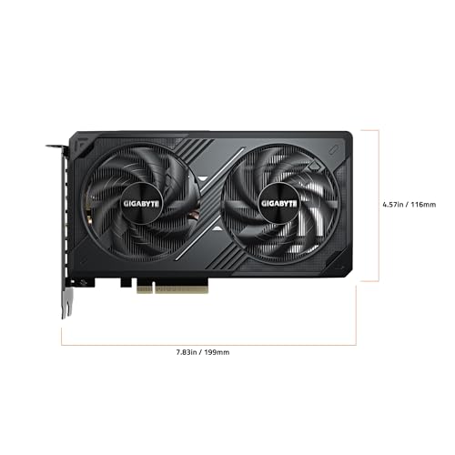 GIGABYTE GeForce RTX 5060 Gaming OC 8G Graphics Card, 8GB 128-bit GDDR7, PCIe 5.0, WINDFORCE Cooling System, GV-N5060GAMING OC-8GD Video Card