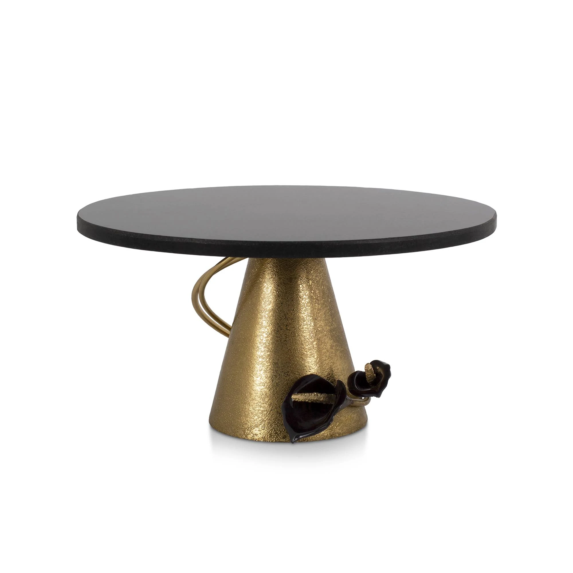 Michael Aram Calla Lily Cake Stand - Midnight