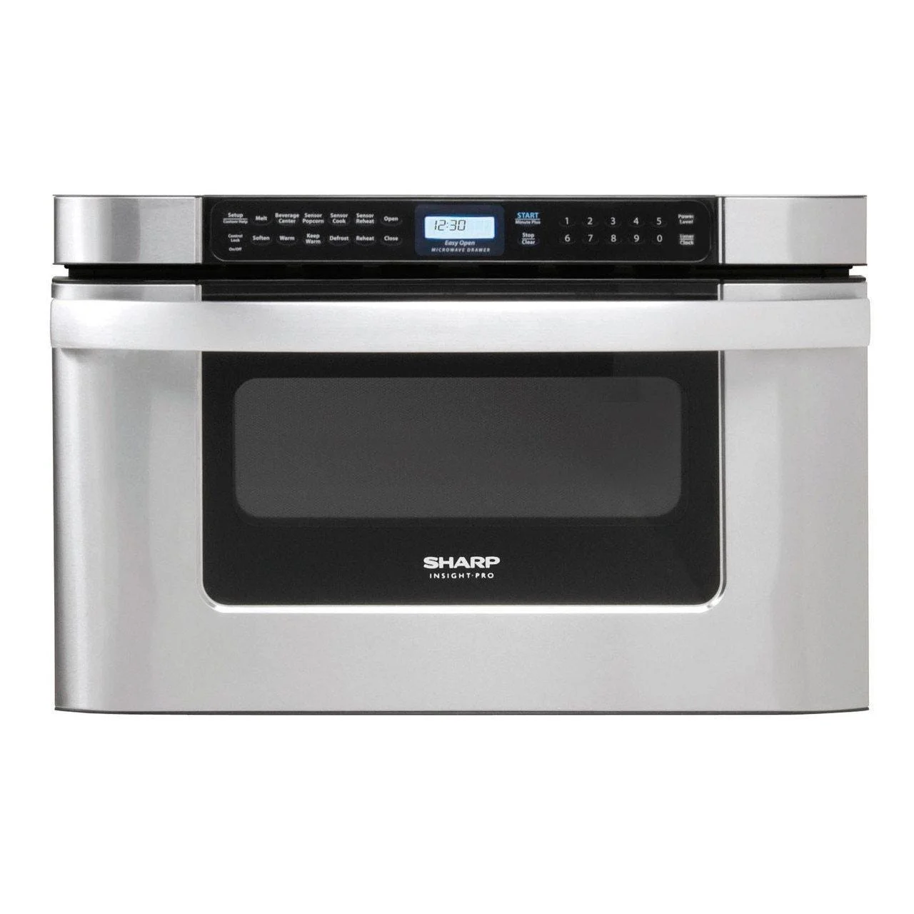 Sharp KB6524PSY 24" Built-in Microwave Drawer Oven with 1.2 cu. ft. Capacity, 1000 Cooking Watts in Stainless Steel