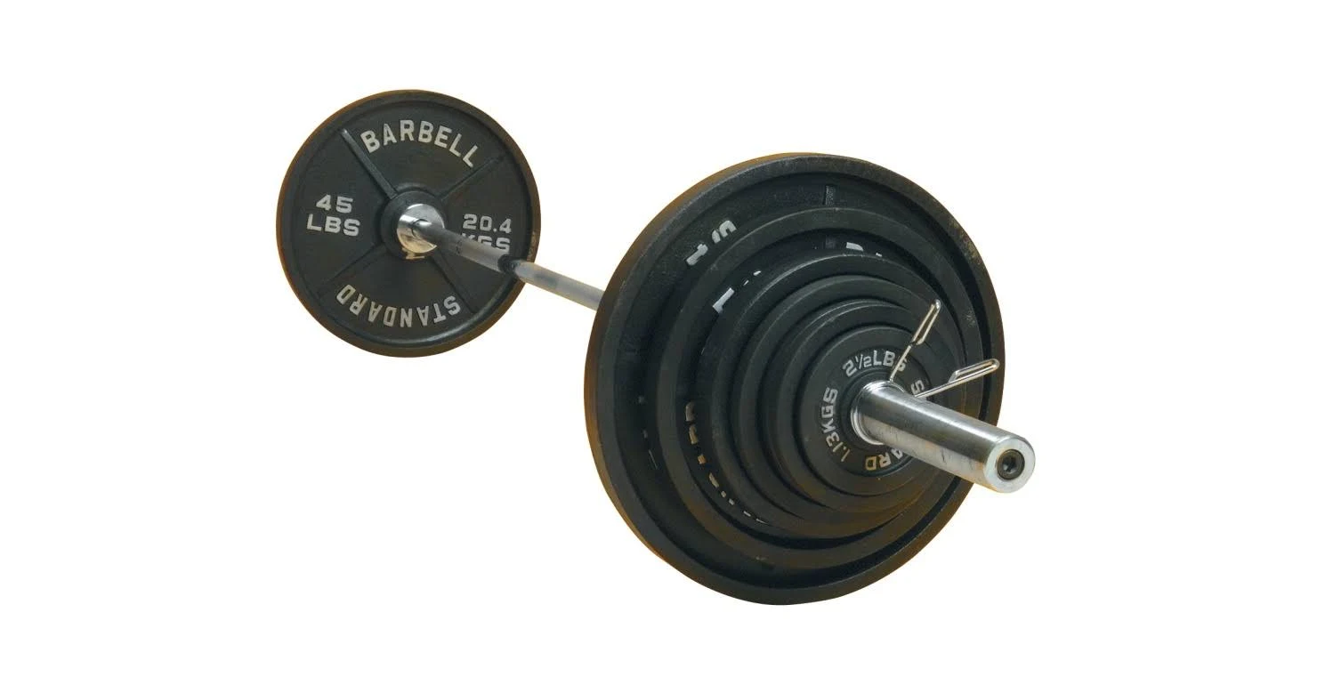 USA Sports 300 lb Olympic Barbell Set