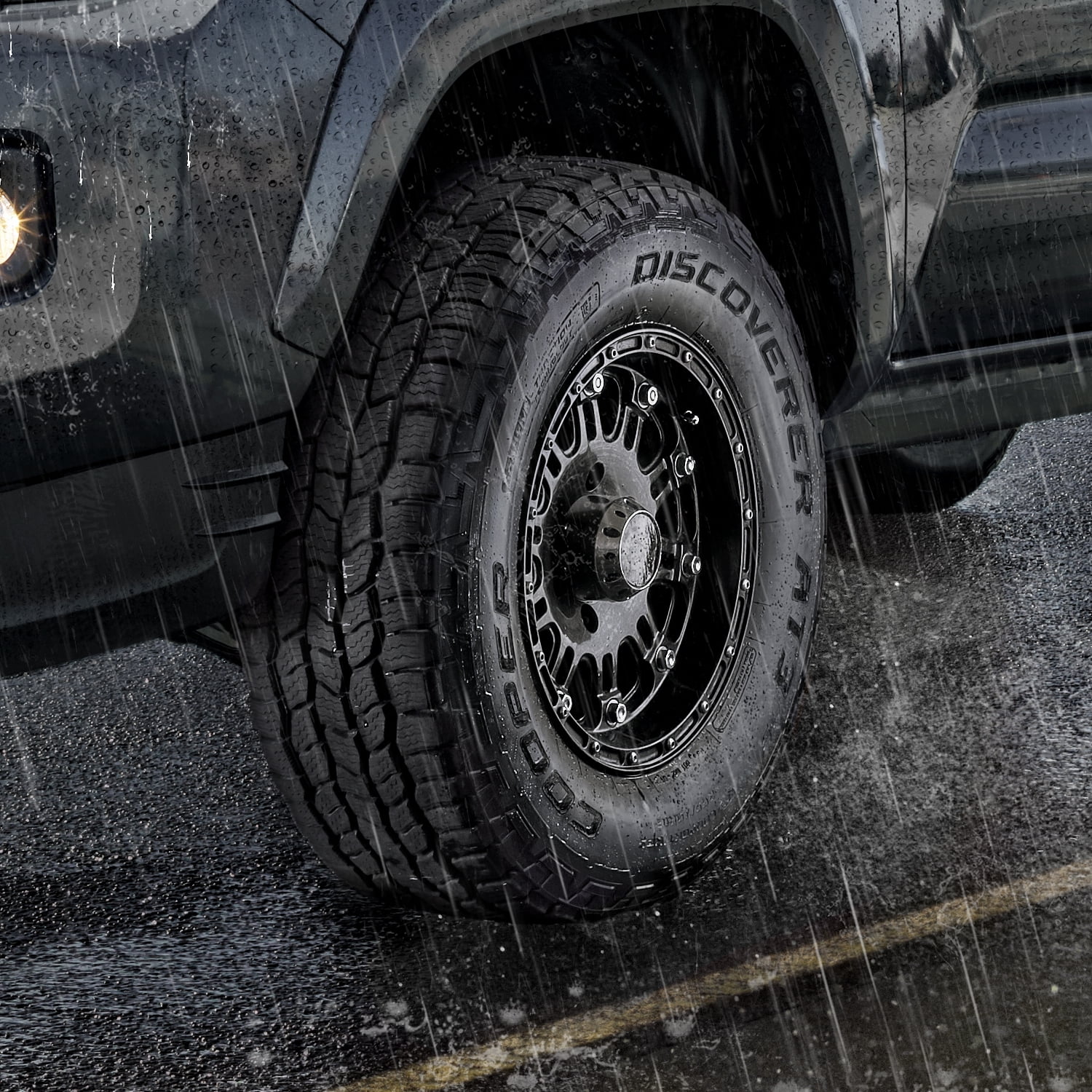 Set of 4 (FOUR) Cooper Discoverer AT3 4S 265/50R20 111T XL AT A/T All Terrain Tire Fits: 2014-15 Jeep Grand Cherokee Summit, 2019-20 Jeep Grand Cherokee Limited X