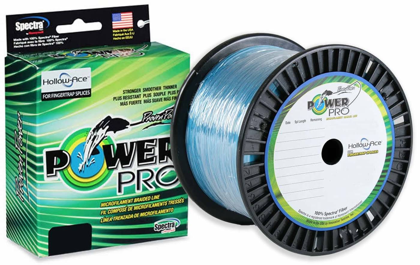 PowerPro Hollow Ace - 1500yds. -200lb. Blue