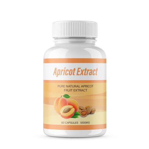 Natural Apricot Extract vit b17 Pure Organic 1000mg - Kansas Nuitrition - HNZSDS