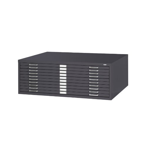 Safco Products 4997WHR Flat File Closed Base for 5-Drawer 4996WHR Flat File, Sold Separately, White
