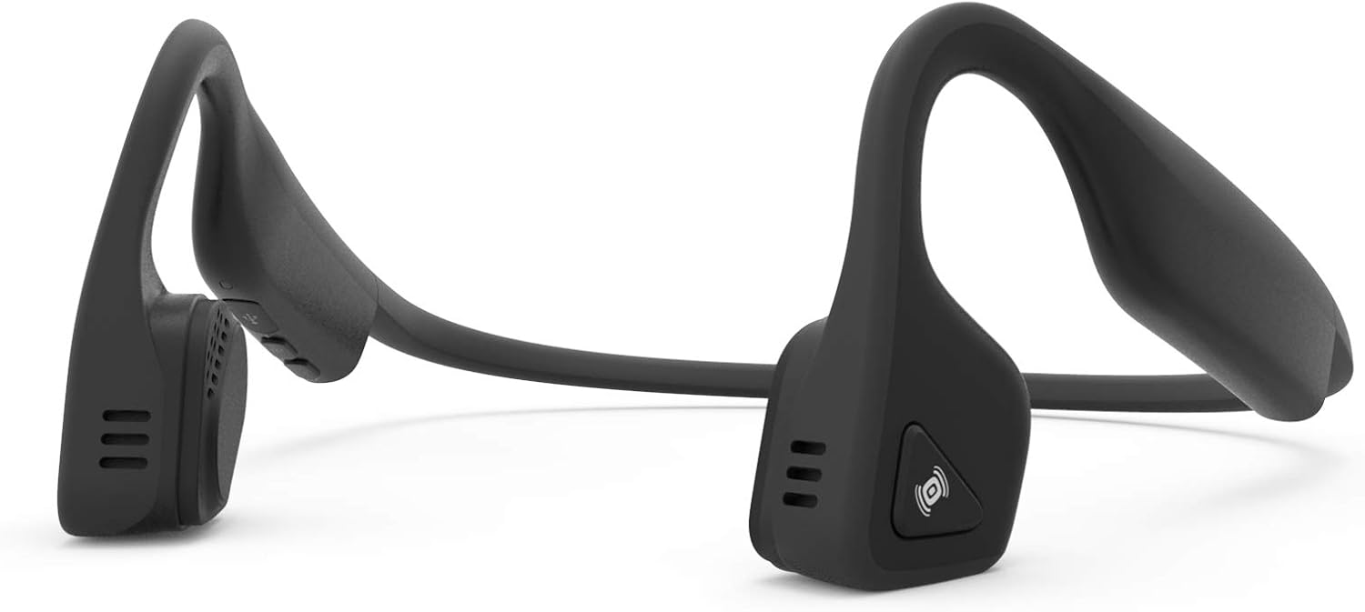 AFTERSHOKZ Titanium Bone Conduction Wireless Bluetooth Headphones, Black Pack of 2