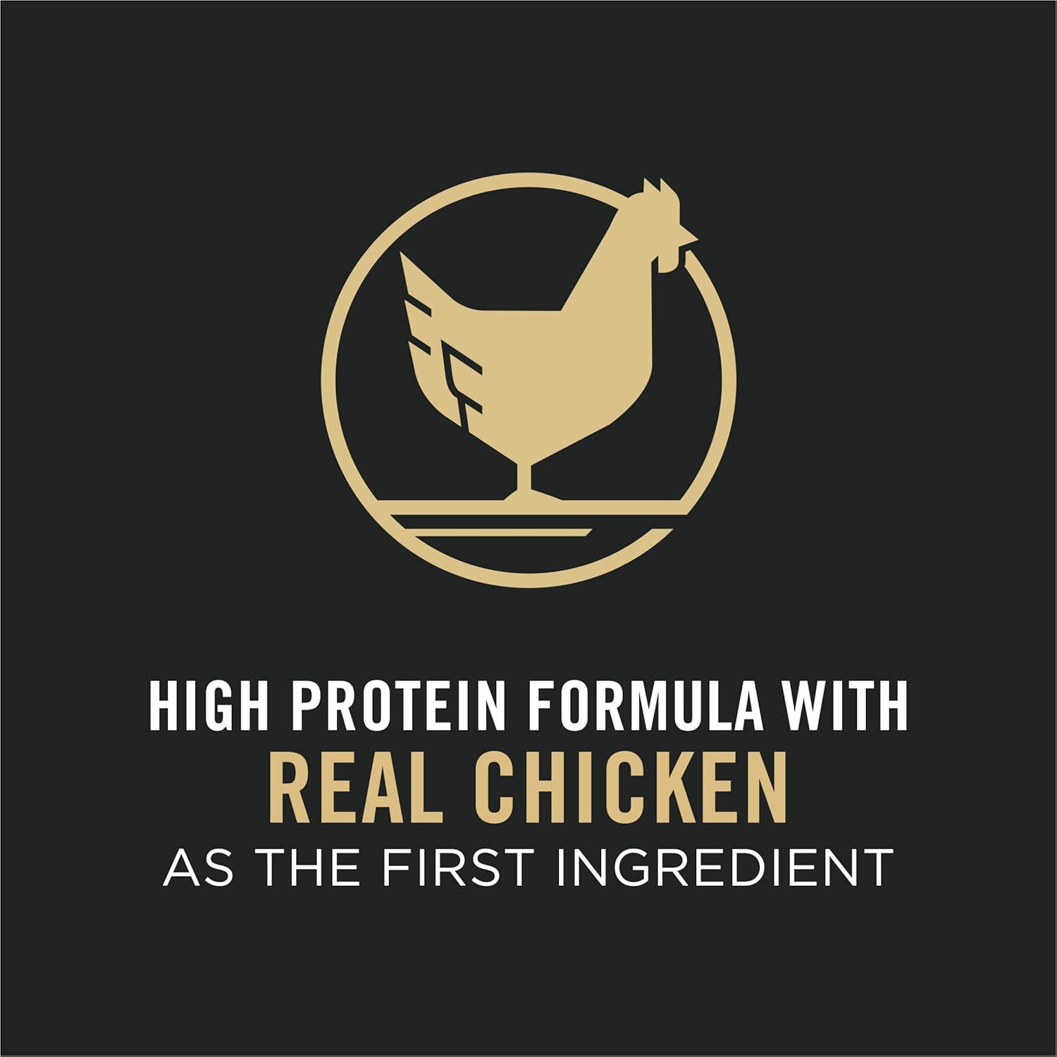 Purina Pro Plan With Probiotics High Protein Adult Chicken & Rice Dry Cat Food (Packaging May Vary) Pack of 2