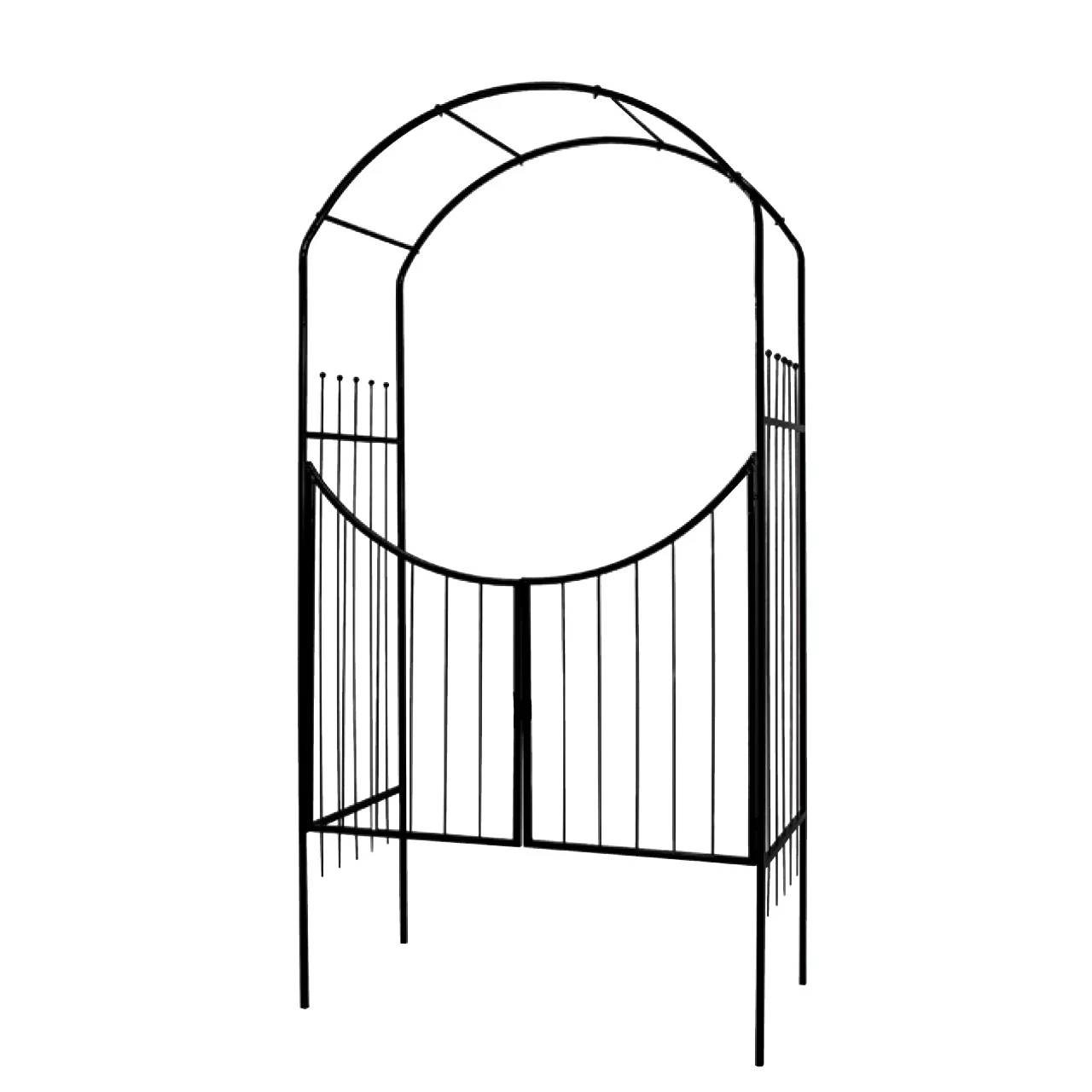 SAVANNAH ARCH AND GATE - 4'1" wide x 8' high x 24" deep - Curated Treasures Market