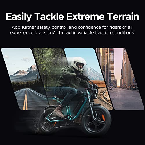 ENGWE 1000W Electric Bike for Adults | M20 20" * 4.0" Moped Style Ebike with 48V 26Ah/13Ah | 94/47Miles Range | 28MPH Top Speed | All-Terrain Full Suspension Electric Bicycle with 7-Speed