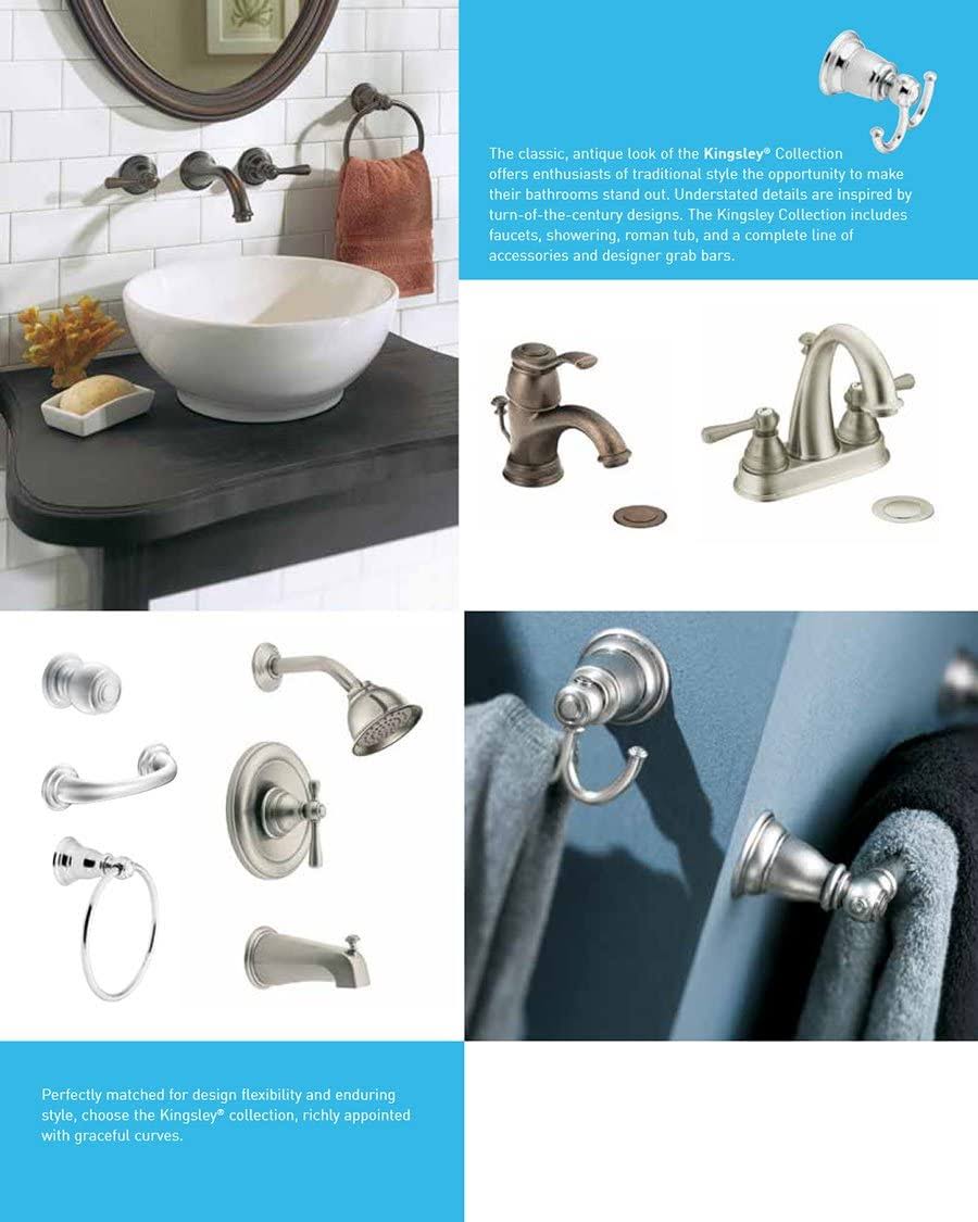 Moen YG5412BN Kingsley 12x22 Grab Bar Brushed Nickel
