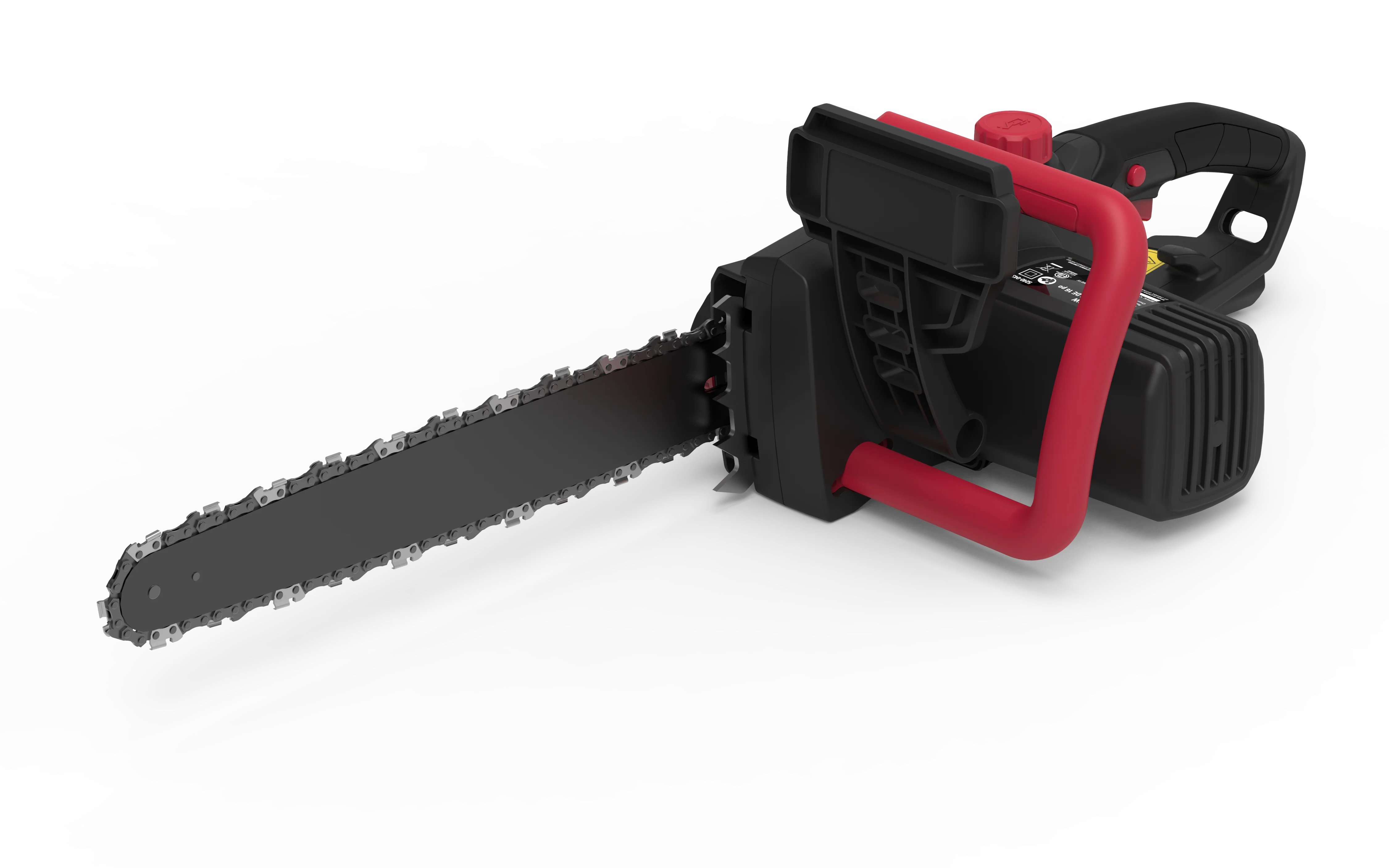 Hyper Tough 16-Inch Electric Chainsaw, 15-Amp Motor with Automatic Oiler, Tool-less Chain Tension, Metal Bucking Spikes included