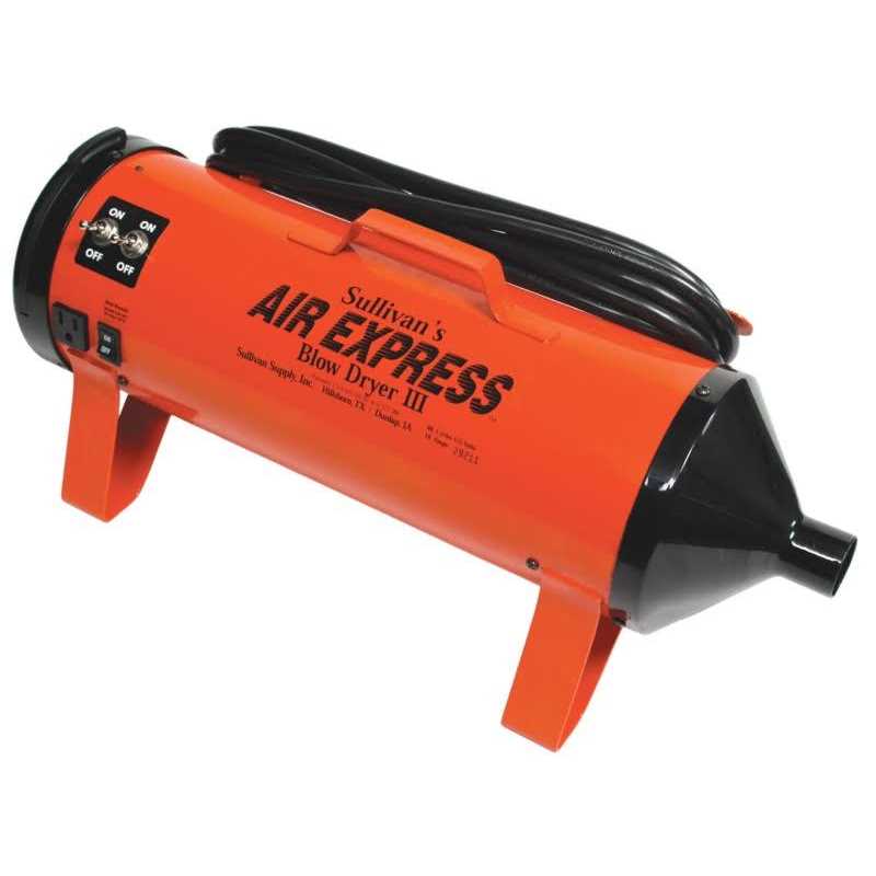 Sullivan's Air Express Blow Dryer III for Livestock Coral by Sullivan Supply - Pet Supplies online store